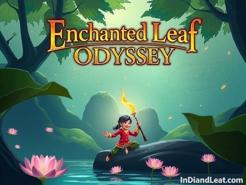 Enchanted Leaf Odyssey Official Cover Art - Indian Version